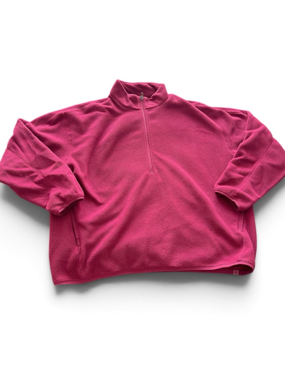 lululemon athletica Men's Half-Zip Fleece Pullover in Red